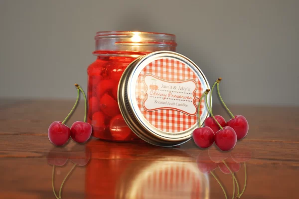 Jam & Jelly Candle - Cherry Preserves