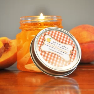 Jam & Jelly Candle - Peach Preserves