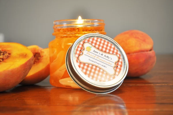 Jam & Jelly Candle - Peach Preserves