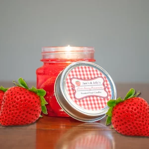 Jam & Jelly Candle - Strawberry Preserves