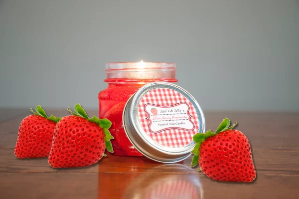 Jam & Jelly Candle - Strawberry Preserves